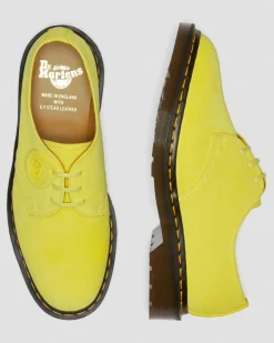Dr. Martens Last Chance Styles|Last Chance Styles*1461 Made in England Buck Suede Oxford Shoes in Yellow Yellow — Buck Suede