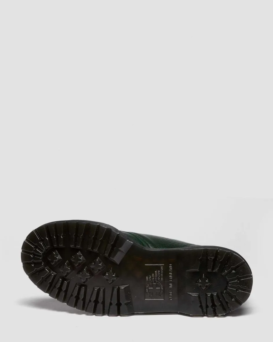 Dr. Martens Shoes|Oxfords*1461 Made in England Buckingham Leather Shoes in Dms Green DMS GREEN — Buckingham
