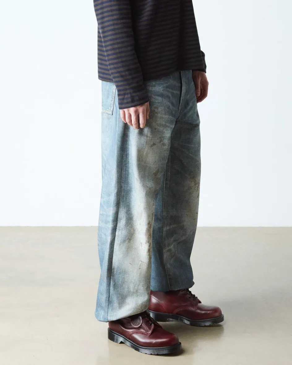 Dr. Martens New And Featured|Boots*1460 Made In England Classic Calf Leather Boots in Burgundy Burgundy — Classic Calf