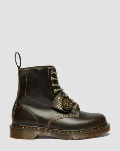 Dr. Martens New And Featured|Boots*1460 Made In England Classic Calf Leather Boots in Sepia Grey Sepia Grey — Classic Calf