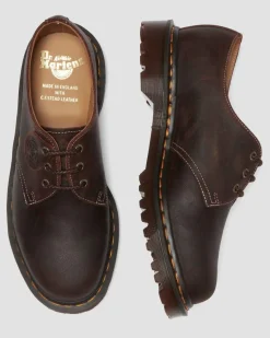 Dr. Martens Last Chance Styles*1461 Made In England Commander Oxford Shoes Wax Commander