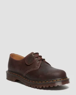 Dr. Martens Last Chance Styles*1461 Made In England Commander Oxford Shoes Wax Commander
