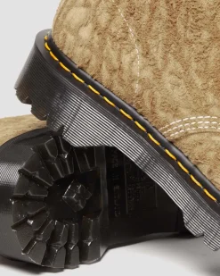 Dr. Martens Last Chance Styles|Last Chance Styles*1460 Made in England Emboss Suede Lace Up Boots in Savannah Tan