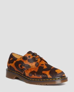 Dr. Martens Last Chance Styles|Last Chance Styles*1461 Made in England Hair On Oxford Shoes in Ocelot Ocelot — Hair On