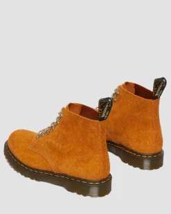 Dr. Martens Last Chance Styles|Last Chance Styles*101 Made in England Hardware Suede Ankle Boots in BURNT YELLOW