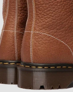 Dr. Martens Last Chance Styles|Last Chance Styles*1460 Made In England Soft Boa Embossed Leather Bump Toe Boots in DESERT TAN