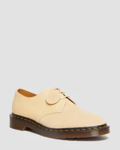 Dr. Martens Last Chance Styles|Last Chance Styles*1461 Made in England Suede Oxford Shoes in Mustard Mustard — Reverse Grain Suede