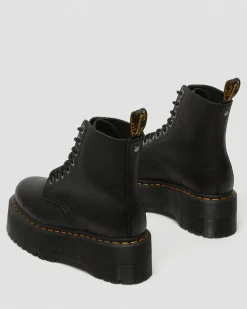 Dr. Martens Originals|New And Featured*1460 Max Leather Platform Boots in Black Black — Pisa