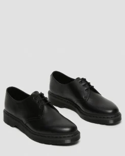 Dr. Martens Originals|Shoes*1461 Mono Smooth Leather Oxford Shoes in Black Black — Smooth Leather