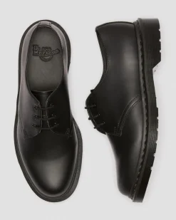 Dr. Martens Originals|Shoes*1461 Mono Smooth Leather Oxford Shoes in Black Black — Smooth Leather