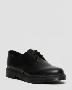 Dr. Martens Originals|Shoes*1461 Mono Smooth Leather Oxford Shoes in Black Black — Smooth Leather