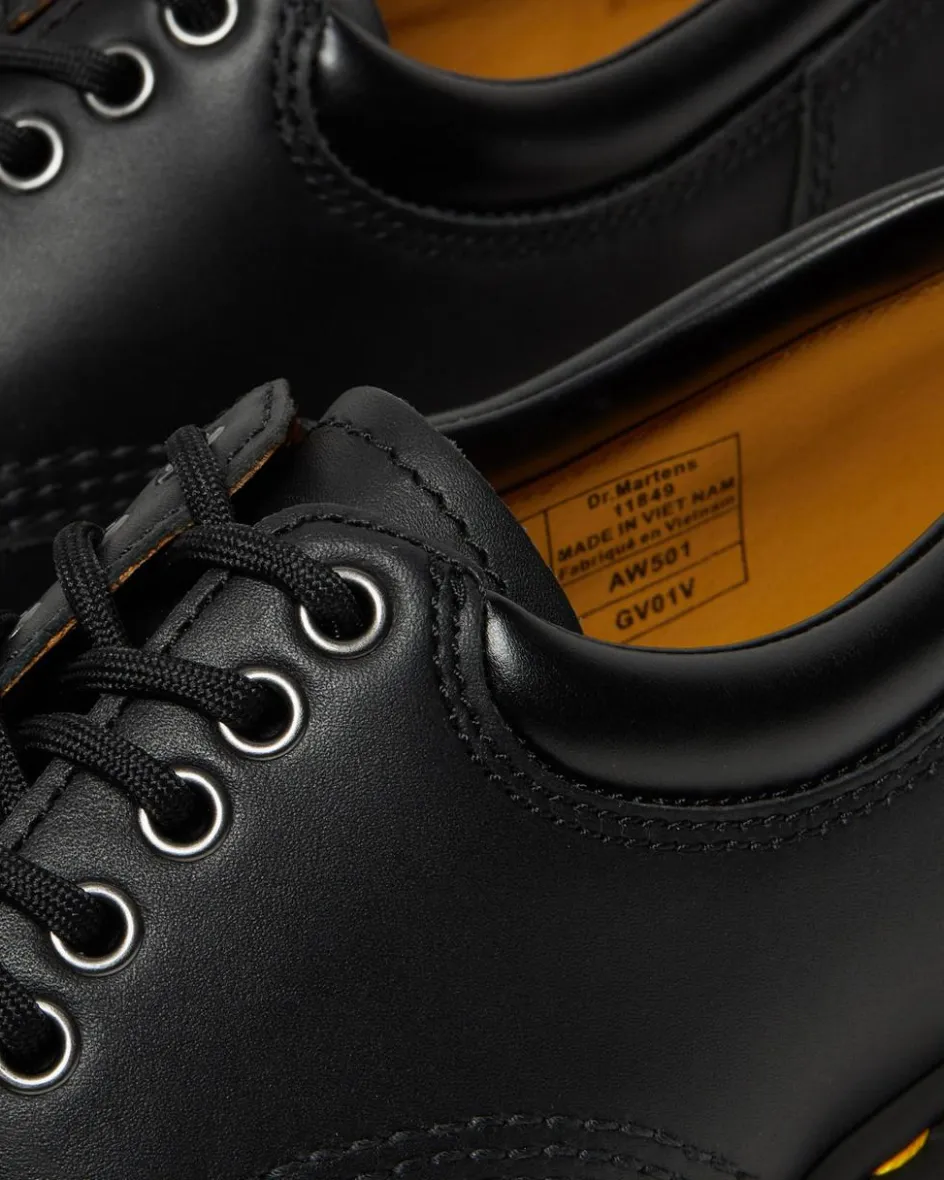 Dr. Martens Originals|Shoes*8053 Nappa Leather Casual Shoes in Black Black — Nappa Leather