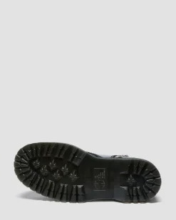 Dr. Martens Last Chance Styles|Last Chance Styles*1460 Quad Harness in Black Black — Analine