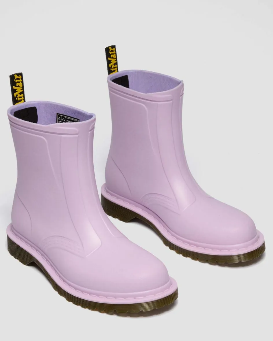 Dr. Martens Last Chance Styles|Last Chance Styles*1460 Rain Waterproof Boots in Lilac LILAC — PVC