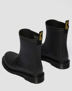 Dr. Martens New And Featured|Boots*1460 Rain Waterproof Boots in Black Pvc Black PVC — PVC