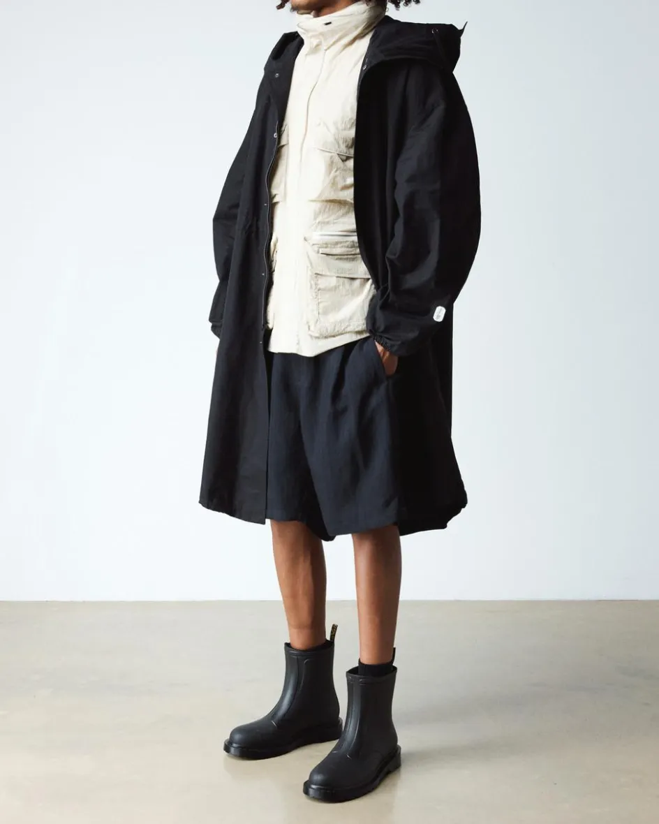 Dr. Martens New And Featured|Boots*1460 Rain Waterproof Boots in Black Pvc Black PVC — PVC