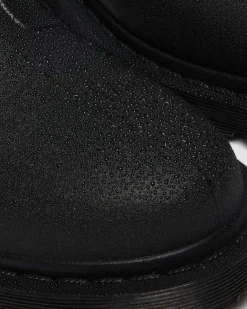Dr. Martens New And Featured|Boots*1460 Rain Waterproof Boots in Black Pvc Black PVC — PVC
