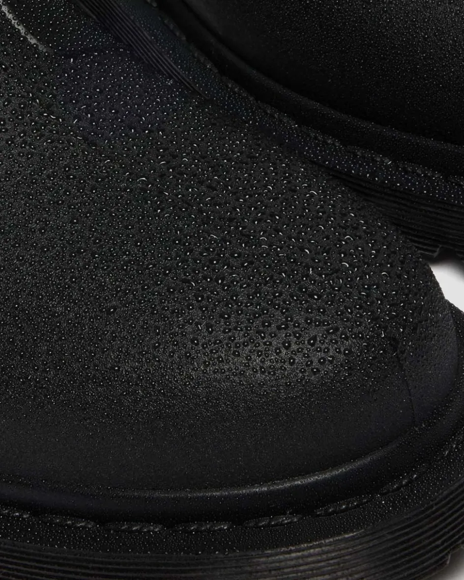 Dr. Martens New And Featured|Boots*1460 Rain Waterproof Boots in Black Pvc Black PVC — PVC