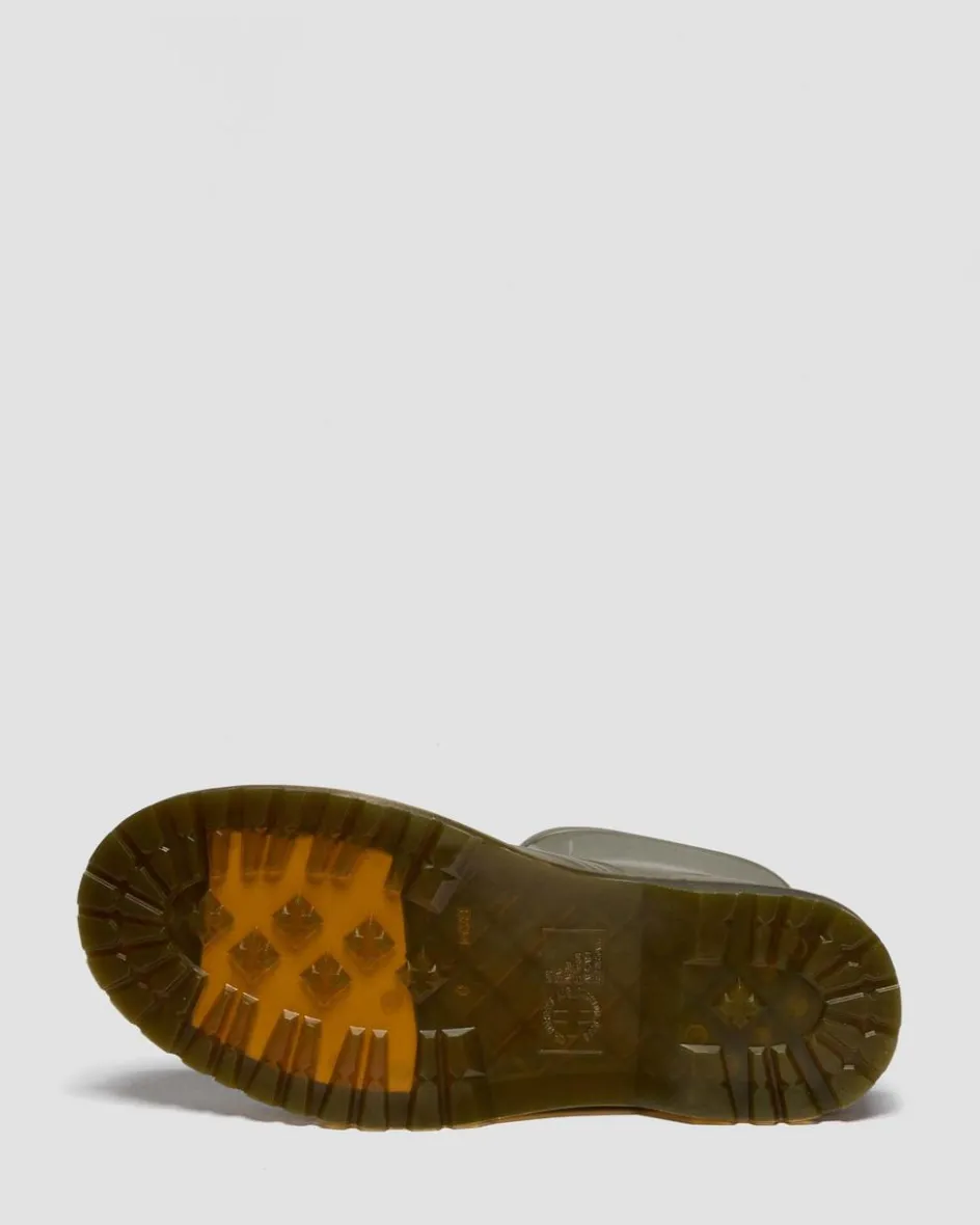 Dr. Martens Boots|Chelsea Boots*1460 Rain Waterproof Boots in Dms Olive DMS OLIVE — PVC