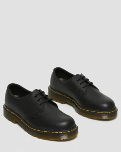 Dr. Martens Slip Resistant|Shoes*1461 Slip Resistant Leather Oxford Shoes in Black Black — Industrial Full Grain
