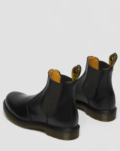 Dr. Martens Last Chance Styles*2976 Smooth Leather Chelsea Boots in Black Black — Smooth Leather