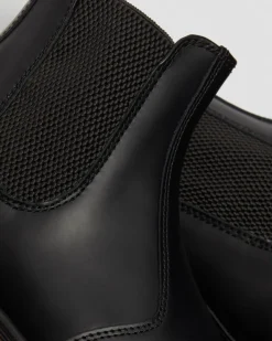 Dr. Martens Last Chance Styles*2976 Smooth Leather Chelsea Boots in Black Black — Smooth Leather