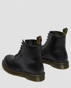 Dr. Martens Originals|New And Featured*1460 Smooth Leather Lace Up Boots in Black Black — Smooth Leather