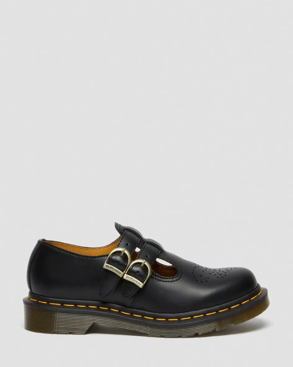 Dr. Martens Originals|Shoes*8065 Smooth Leather Mary Jane Shoes in Black Black — Smooth Leather