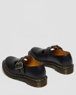 Dr. Martens Originals|Shoes*8065 Smooth Leather Mary Jane Shoes in Black Black — Smooth Leather