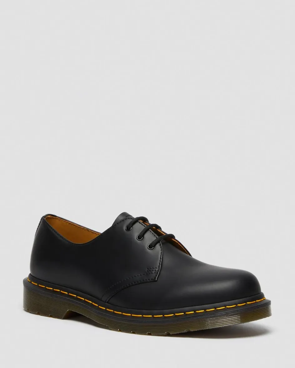 Dr. Martens Originals|Shoes*1461 Smooth Leather Oxford Shoes in Black Black — Smooth Leather