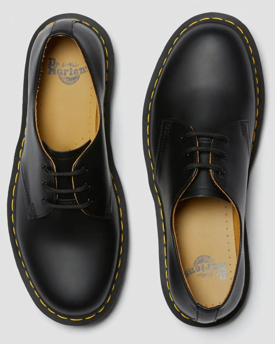 Dr. Martens Originals|Shoes*1461 Smooth Leather Oxford Shoes in Black Black — Smooth Leather