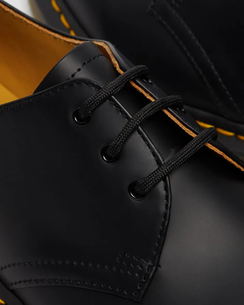 Dr. Martens Originals|Shoes*1461 Smooth Leather Oxford Shoes in Black Black — Smooth Leather