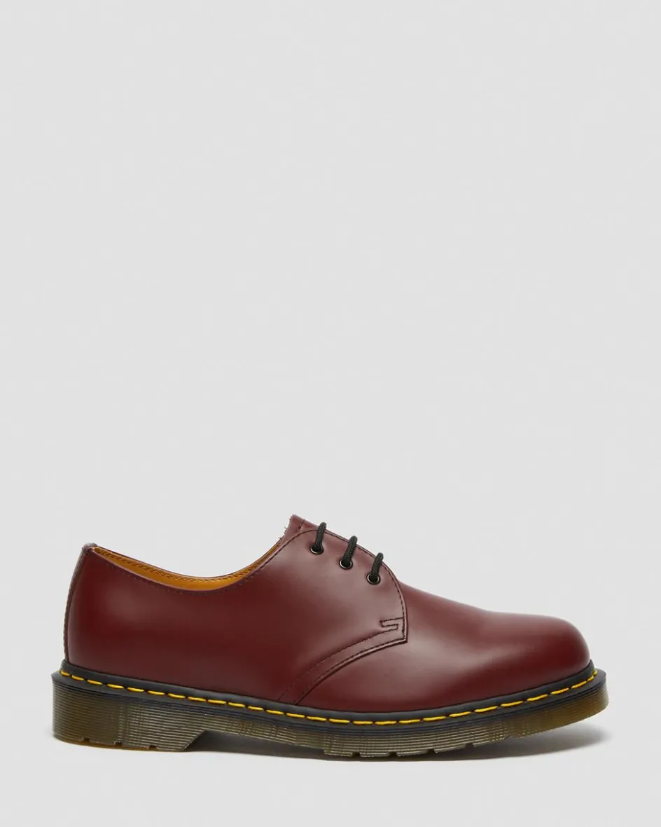 Dr. Martens Originals|Shoes*1461 Smooth Leather Oxford Shoes in Cherry Red Cherry Red — Smooth Leather
