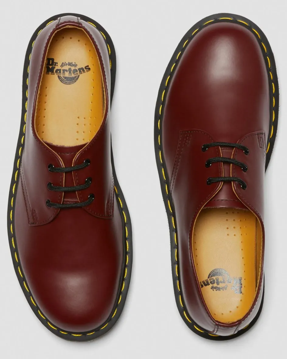 Dr. Martens Originals|Shoes*1461 Smooth Leather Oxford Shoes in Cherry Red Cherry Red — Smooth Leather