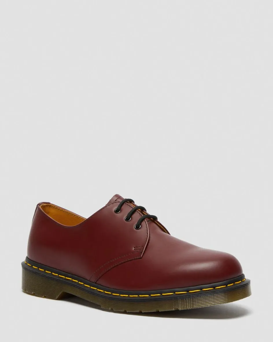 Dr. Martens Originals|Shoes*1461 Smooth Leather Oxford Shoes in Cherry Red Cherry Red — Smooth Leather
