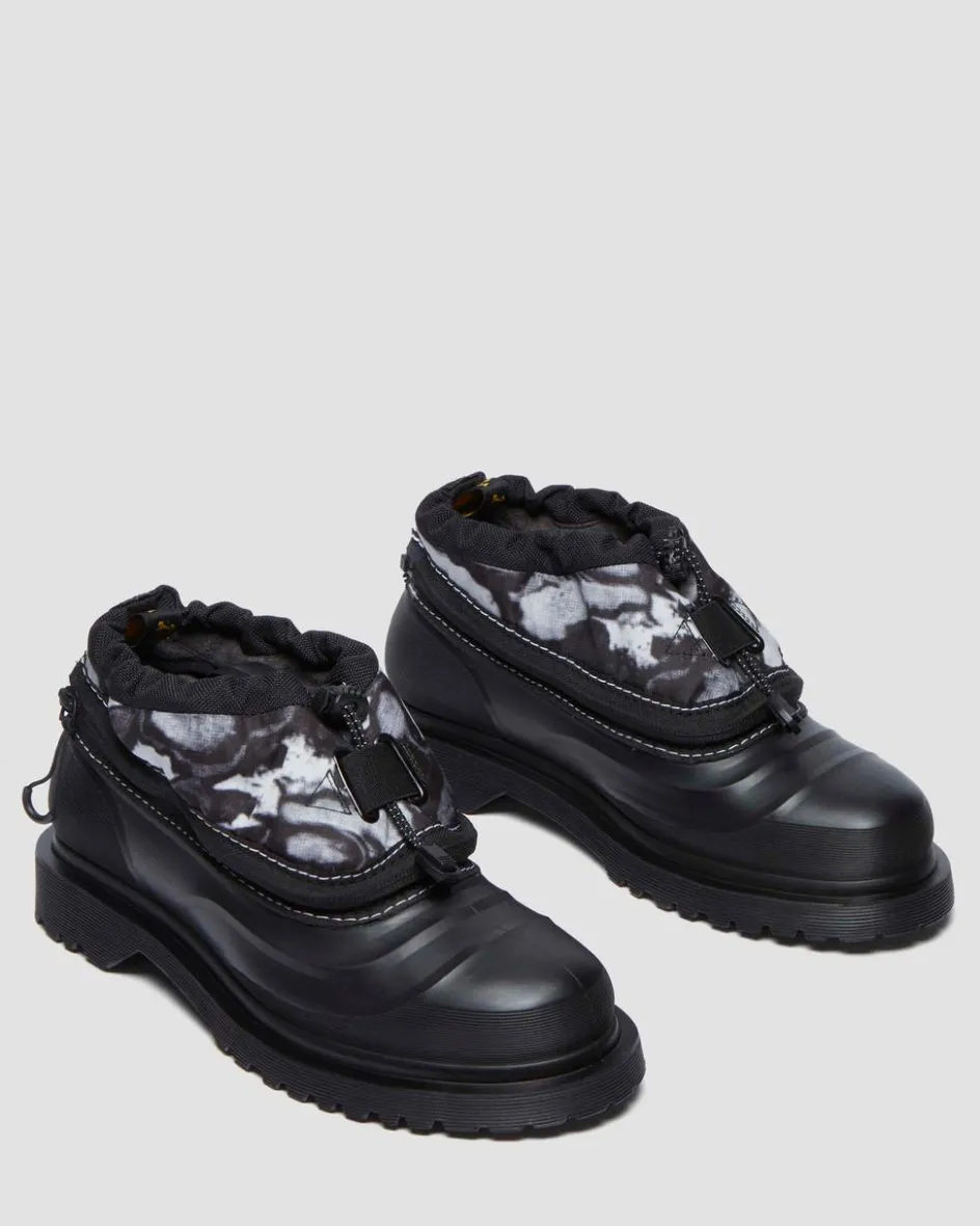 Dr. Martens Winter Boots|Last Chance Styles*1461 SUB SHOE in Black Black+White