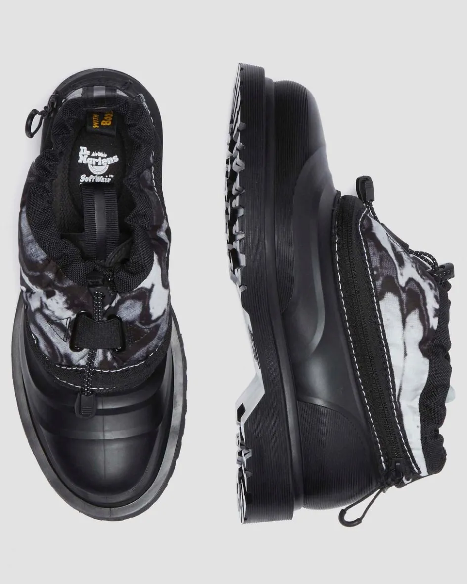 Dr. Martens Winter Boots|Last Chance Styles*1461 SUB SHOE in Black Black+White
