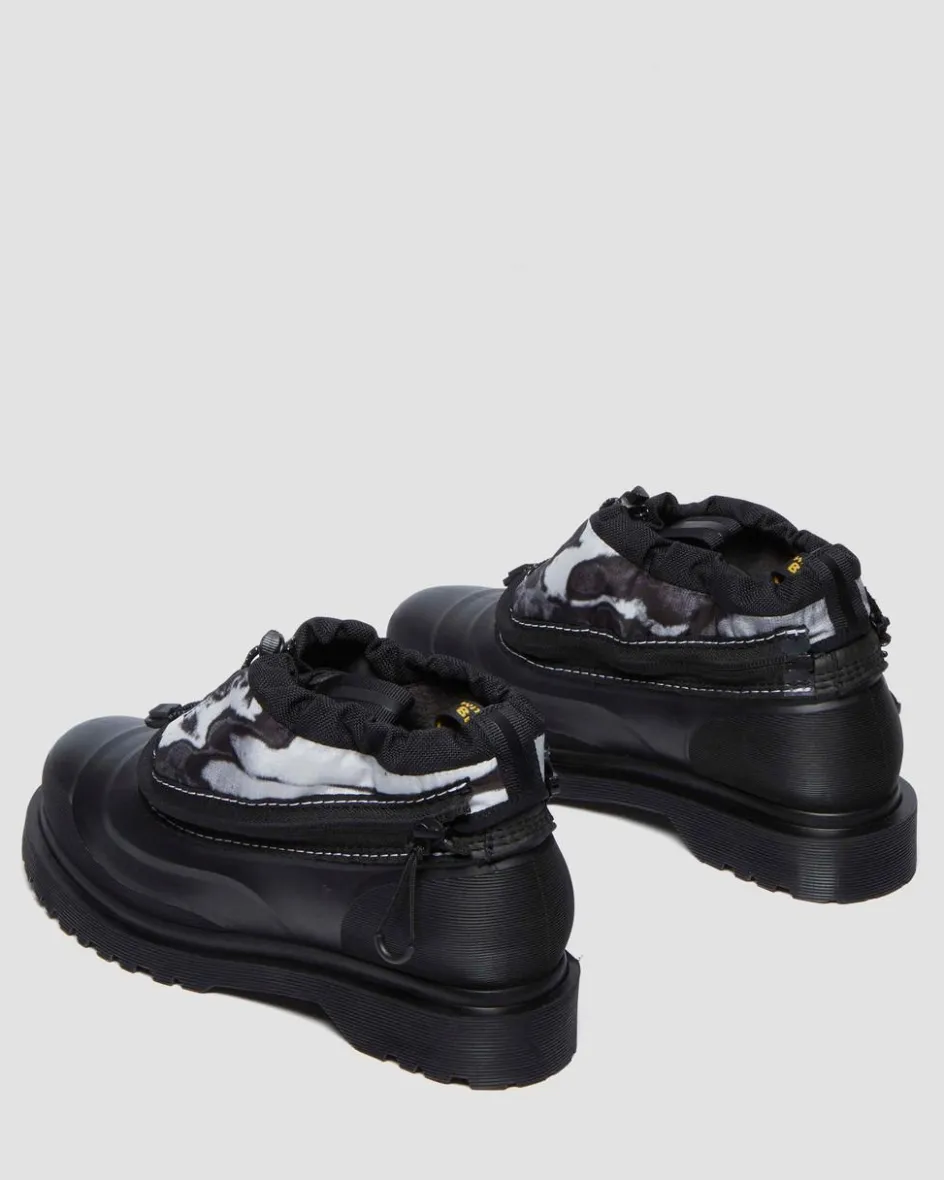 Dr. Martens Winter Boots|Last Chance Styles*1461 SUB SHOE in Black Black+White