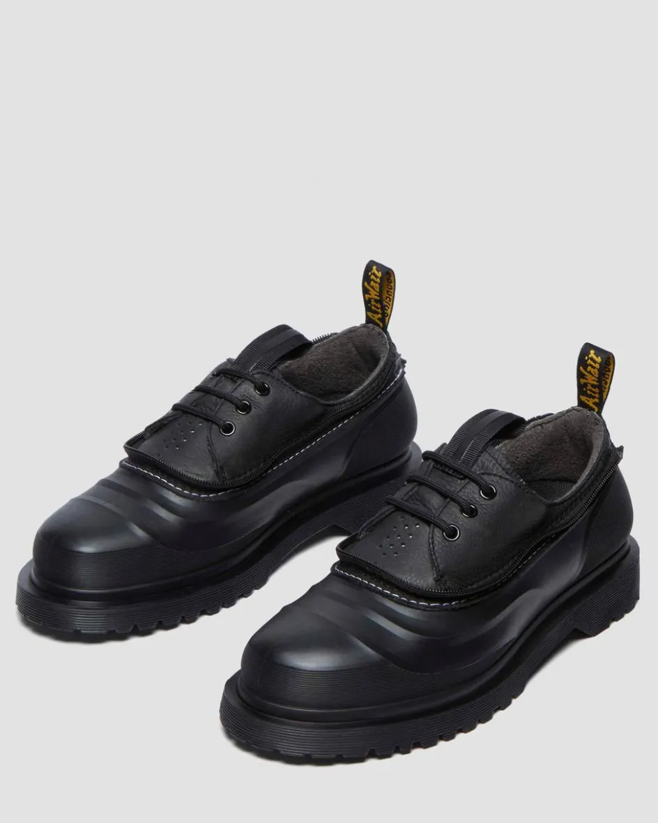Dr. Martens Winter Boots|Last Chance Styles*1461 SUB SHOE in Black Black+White