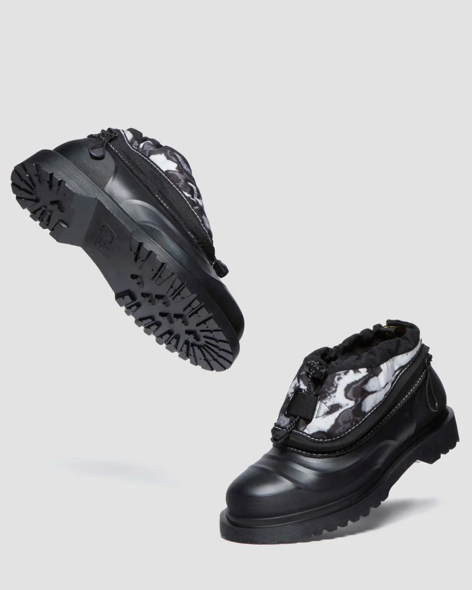 Dr. Martens Winter Boots|Last Chance Styles*1461 SUB SHOE in Black Black+White