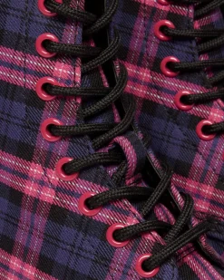 Dr. Martens Last Chance Styles*1460 Tartan Lace Up Boots in Pink Multi PINK MULTI — Tartan