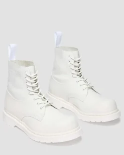 Dr. Martens Collaborations|Collaborations*1460 TWIST MM6 in White WHITE+OPTICAL WHITE