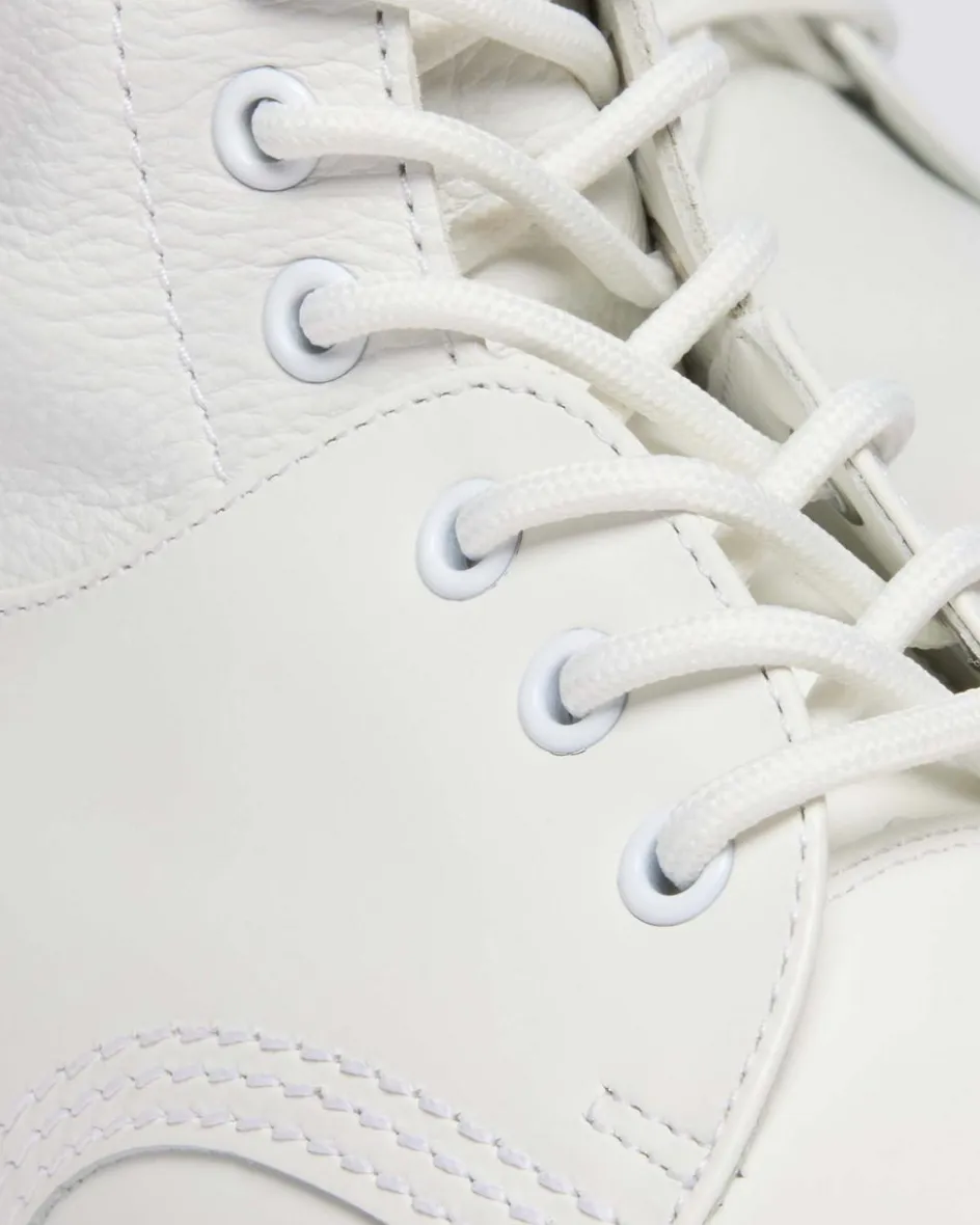 Dr. Martens Collaborations|Collaborations*1460 TWIST MM6 in White WHITE+OPTICAL WHITE
