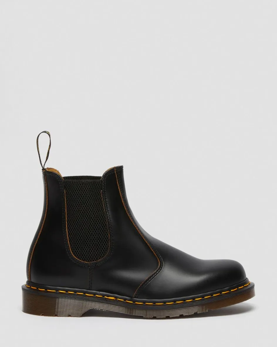 Dr. Martens Originals|Boots*2976 Vintage Made In England Chelsea Boots in Black Black — Quilon