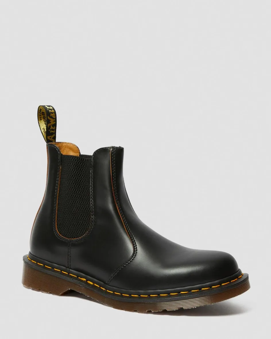 Dr. Martens Originals|Boots*2976 Vintage Made In England Chelsea Boots in Black Black — Quilon