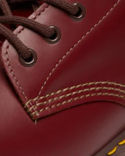 Dr. Martens Originals|Boots*1460 Vintage Made in England Lace Up Boots in Red Red — Quilon