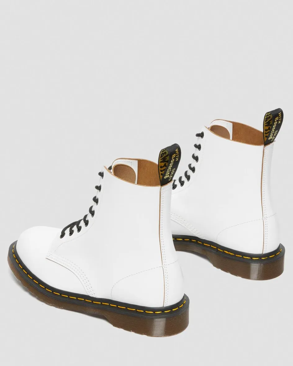 Dr. Martens Last Chance Styles|Last Chance Styles*1460 Vintage Made in England Lace Up Boots in White White — Quilon
