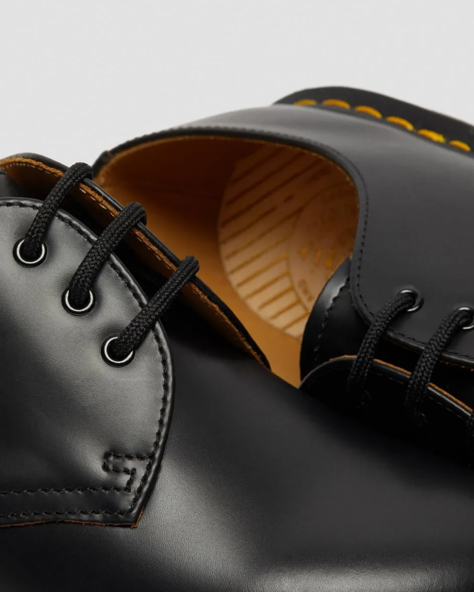 Dr. Martens Originals|Shoes*1461 Vintage Made in England Oxford Shoes in Black Black — Quilon
