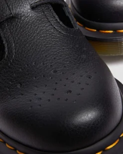 Dr. Martens Originals|Shoes*8065 Virginia Leather Mary Jane Shoes in Black Black — Virginia