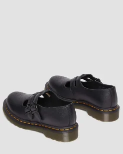 Dr. Martens Originals|Shoes*8065 Virginia Leather Mary Jane Shoes in Black Black — Virginia